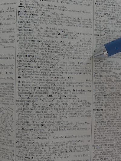 Dictionary Page